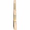 Ekena Millwork Saratoga Rough Sawn Timber Gable Bracket, Douglas Fir, 48"W x 24"H x 2"D x 6"F, 12/12 Pitch GBW048X24X0206SAR00RDF - alternate 4